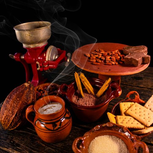 Taller de experiencia gastronómica, preparación de chocolate