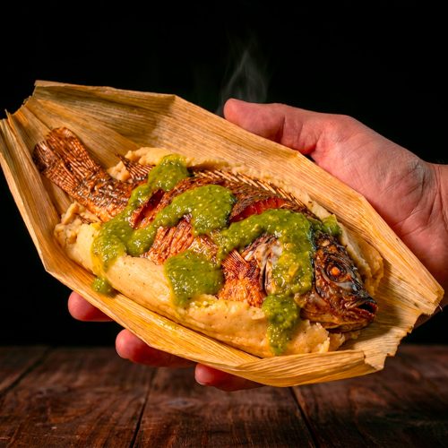 Taller de experiencia gastronómica, Tamal de Mojarra
